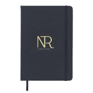 Notizbuch mit NTR Logo, schwarz